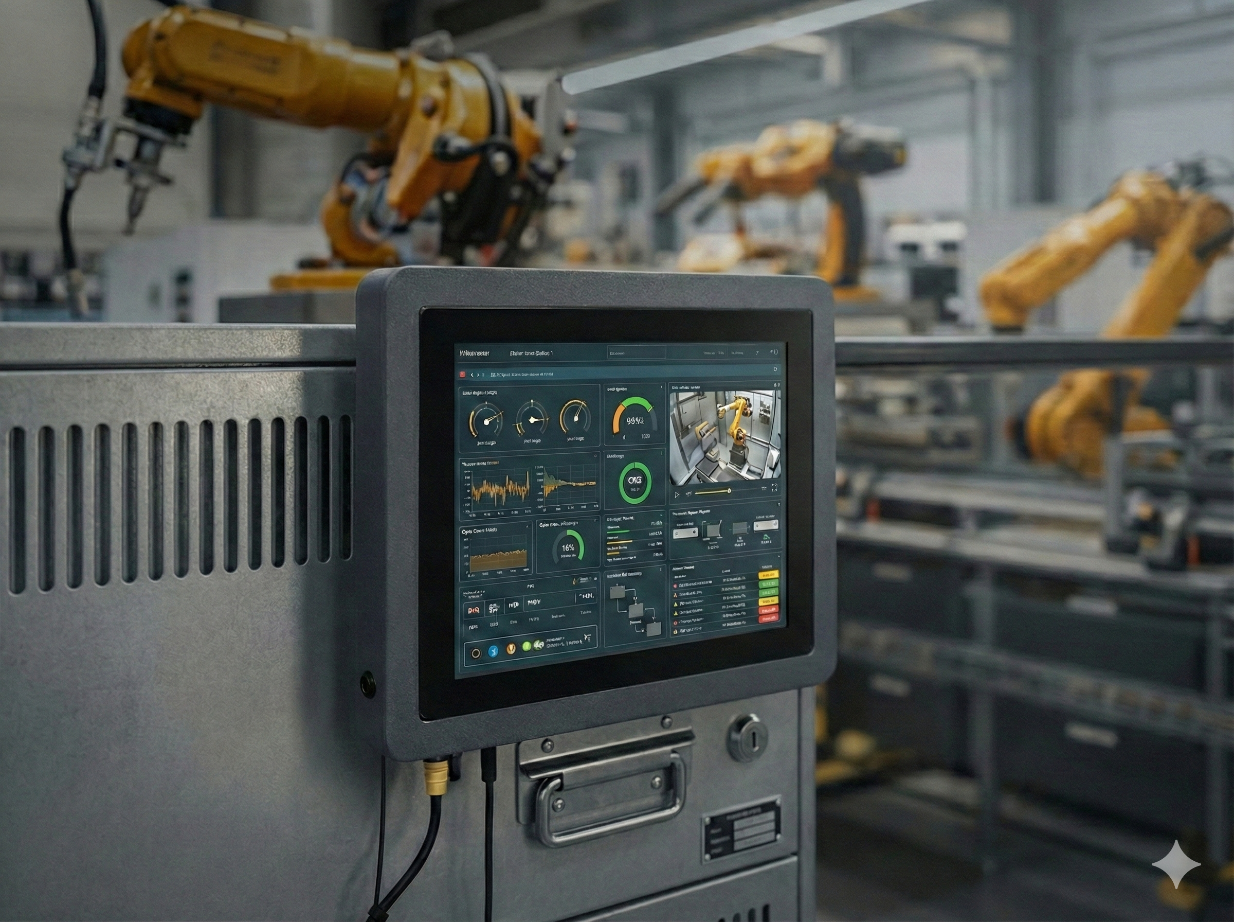Industrial HMI Interface